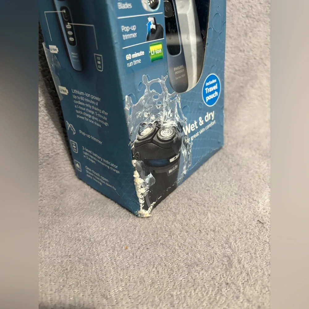 Philips Norelco Shaver 3500 S3212/82, Storm‎ Gray, 1 Count